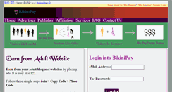 Desktop Screenshot of bikinipay.com